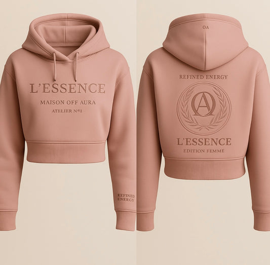 L'ESSENCE FEMME CROP HOODIE