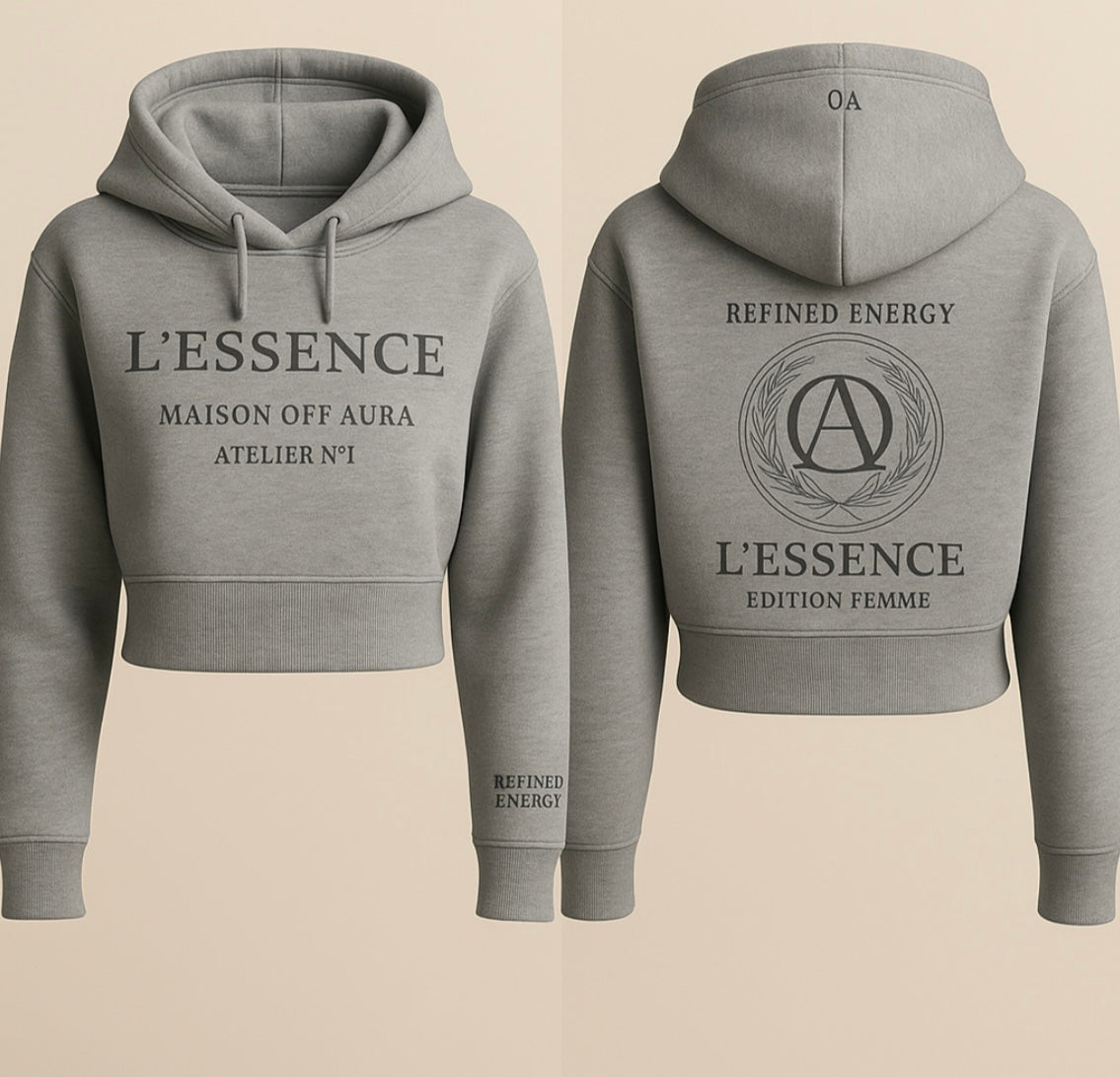 L'ESSENCE FEMME CROP HOODIE