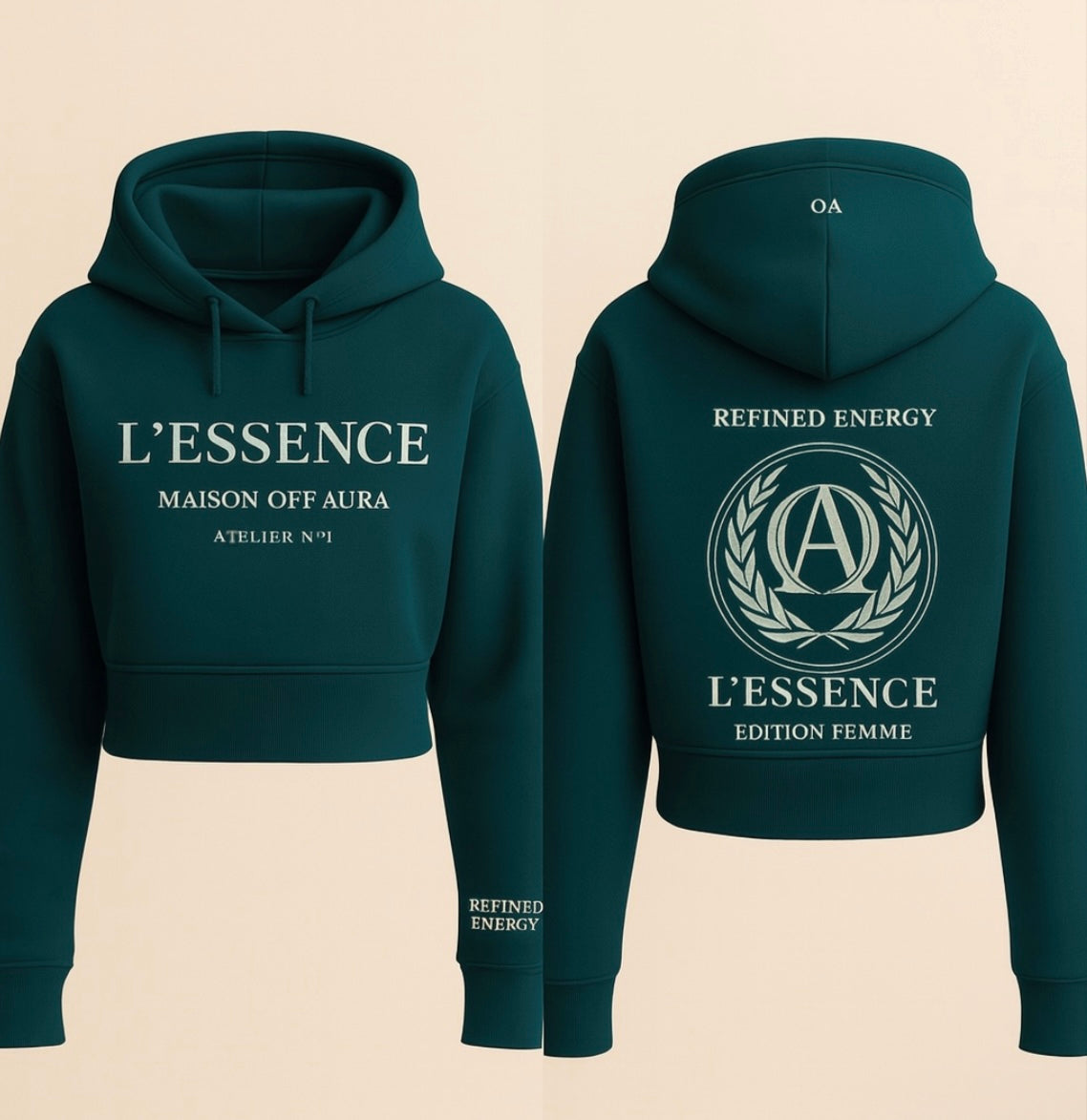 L'ESSENCE FEMME CROP HOODIE